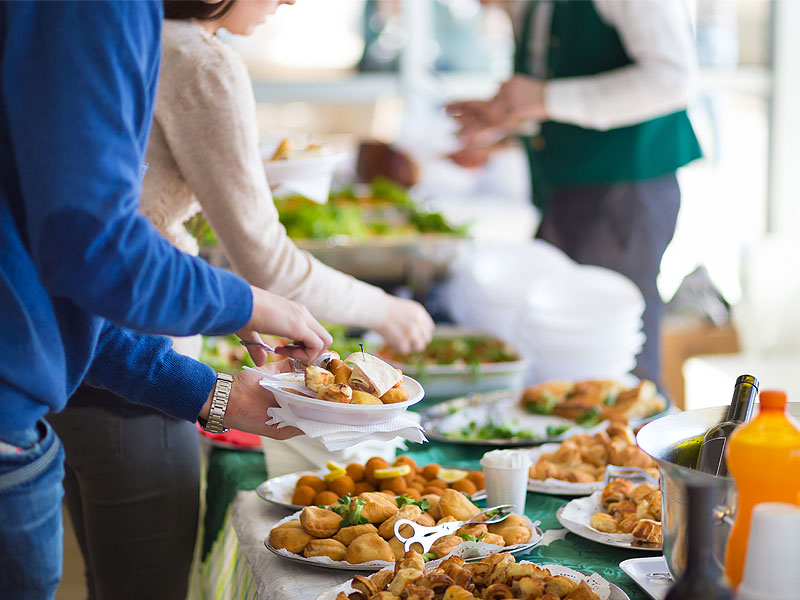 corporate event catering is a booming business