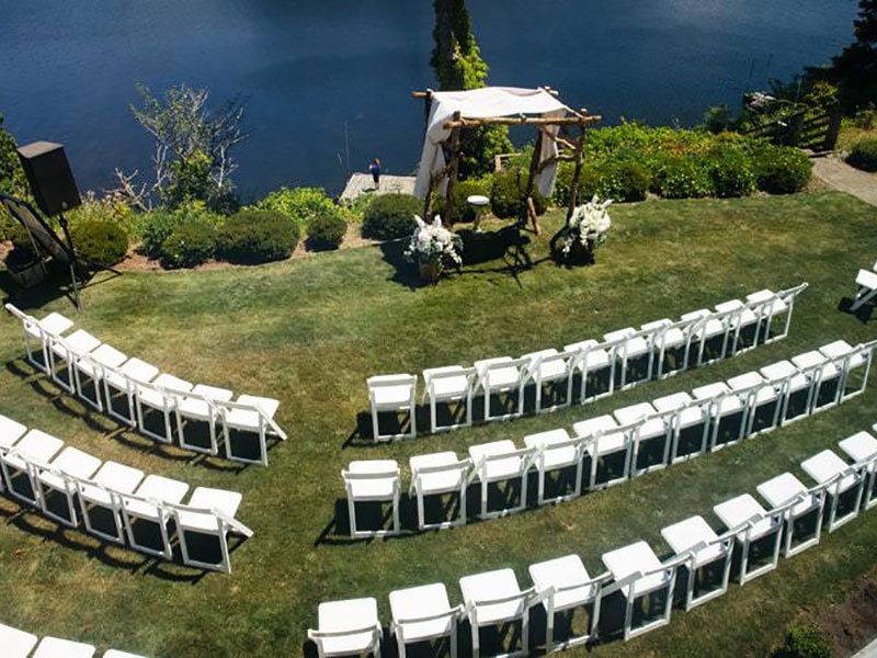 Outdoor discount seating hire