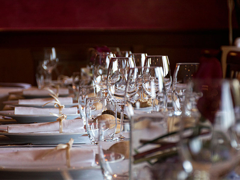 glassware hire for events